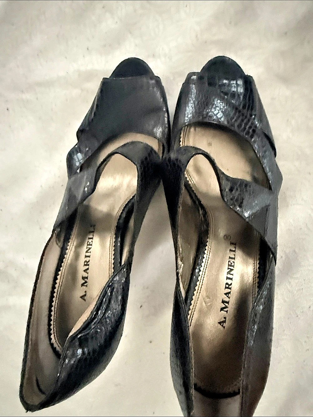 A. Marinelli Heels in Black